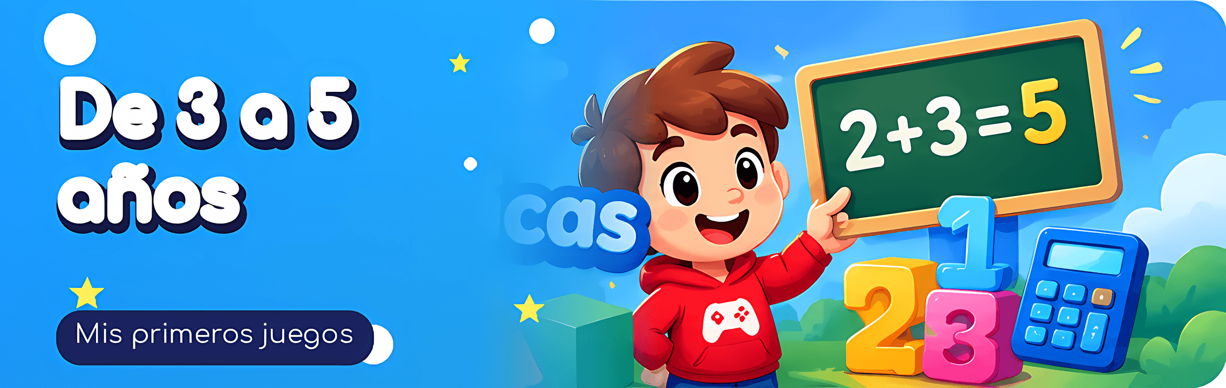 Ilustración de Juegos para niños de 3 a 5 años
