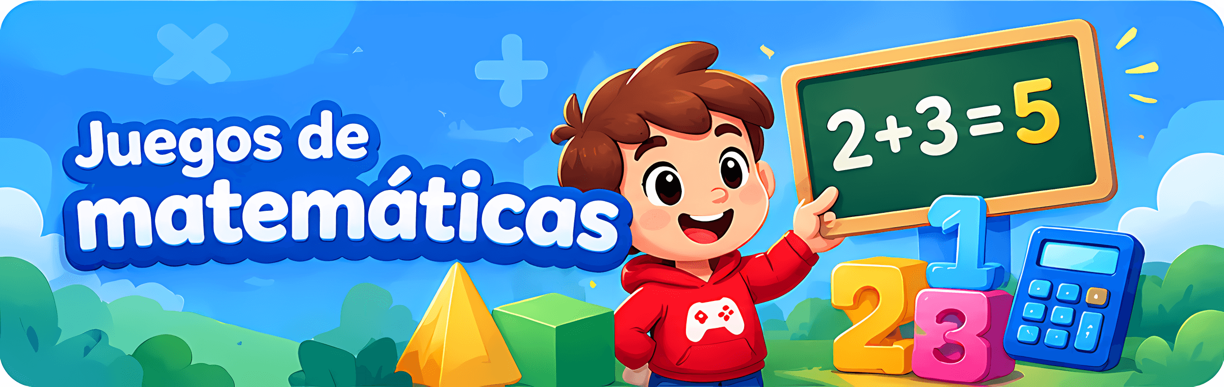 Ilustración de Juegos de matemáticas
